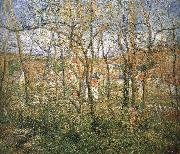 Camille Pissarro Woods oil painting artist